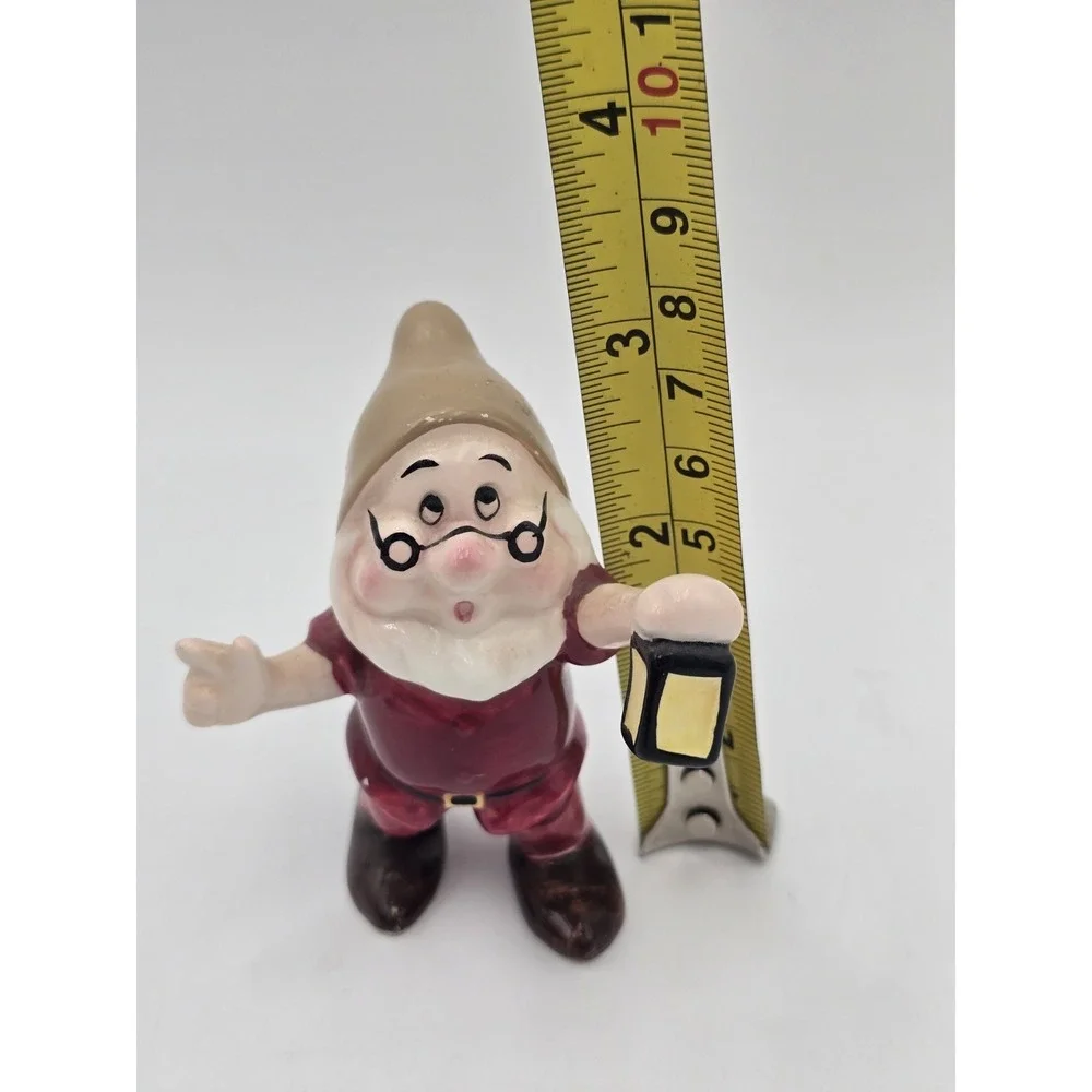 Vintage Disney Japan Ceramic Snow White & the Seven Dwarfs Doc 3